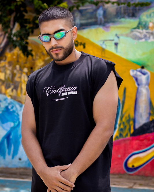 CAMISILLA NEGRA CALIFORNIA