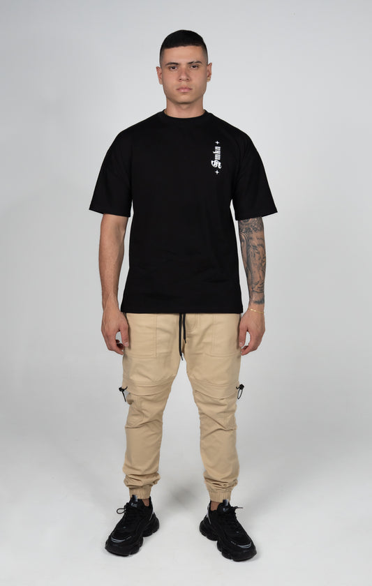 CAMISETA OVERSIZE NEGRA SHADOWS