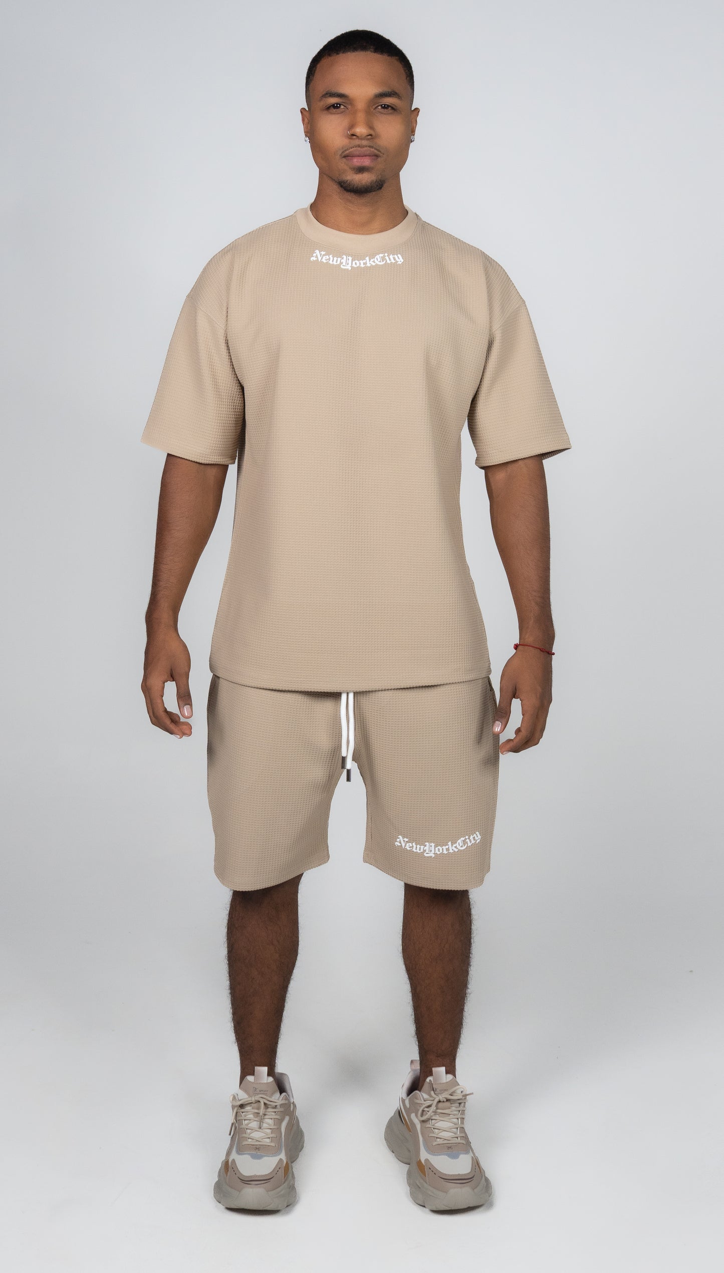 CONJUNTO OVERSIZE BEIGE NEW YORK