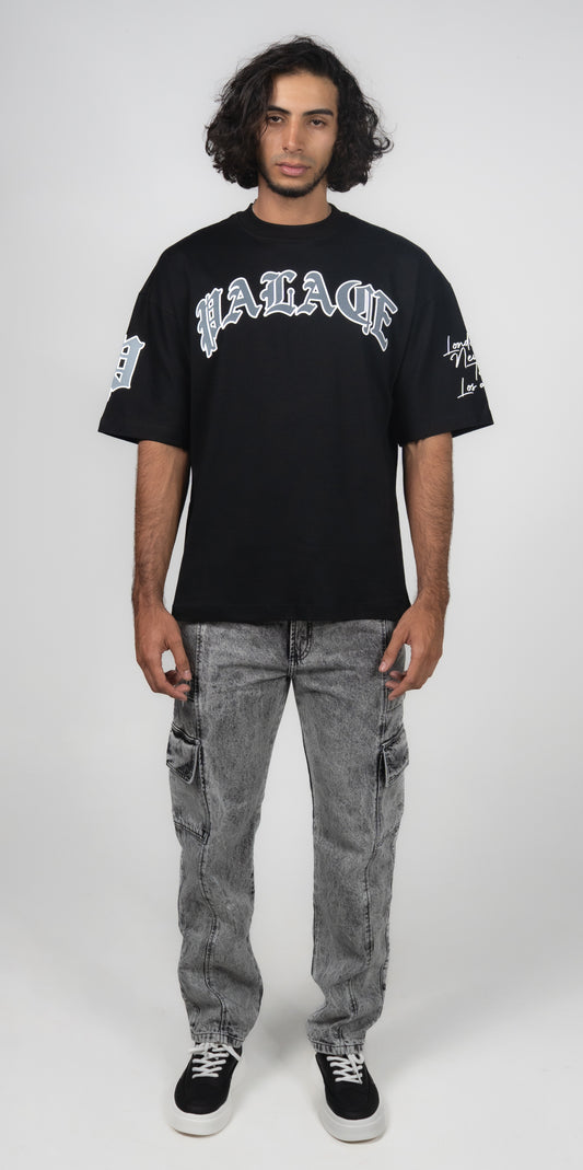 CAMISETA OVERSIZE NEGRO PALACE
