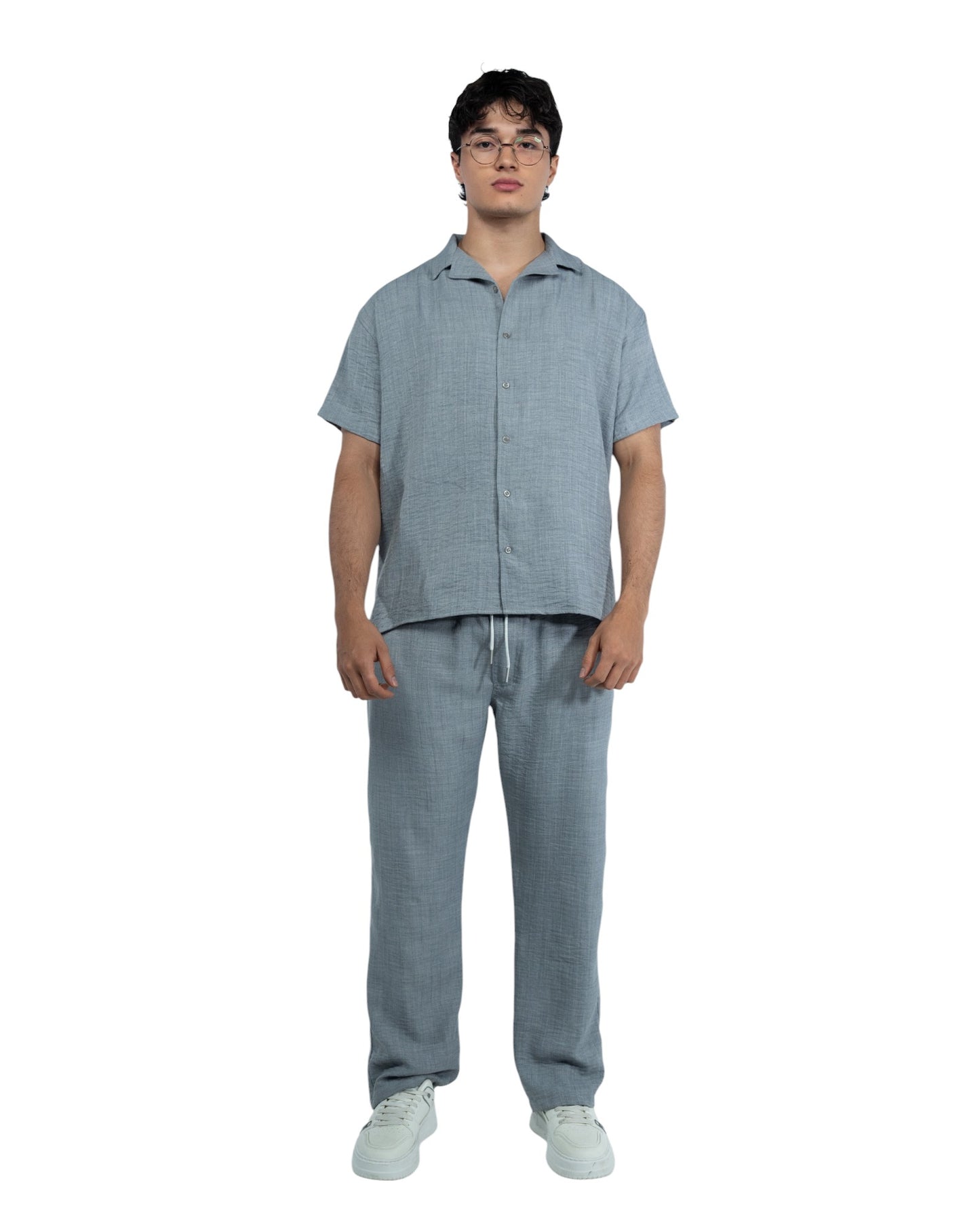 CONJUNTO AZUL TEXTURA