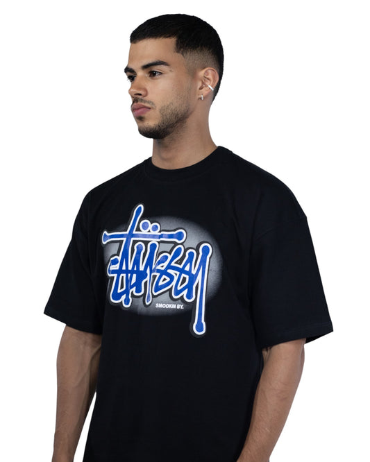 CAMISETA OVERSIZE NEGRA STY