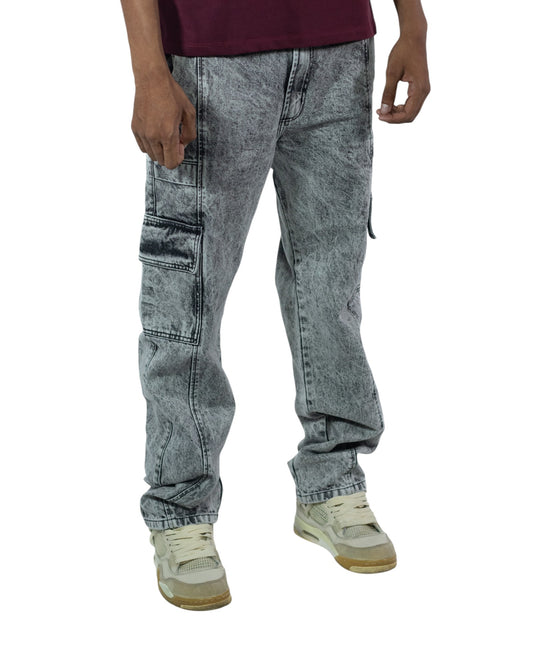 JEAN CARGO GRIS
