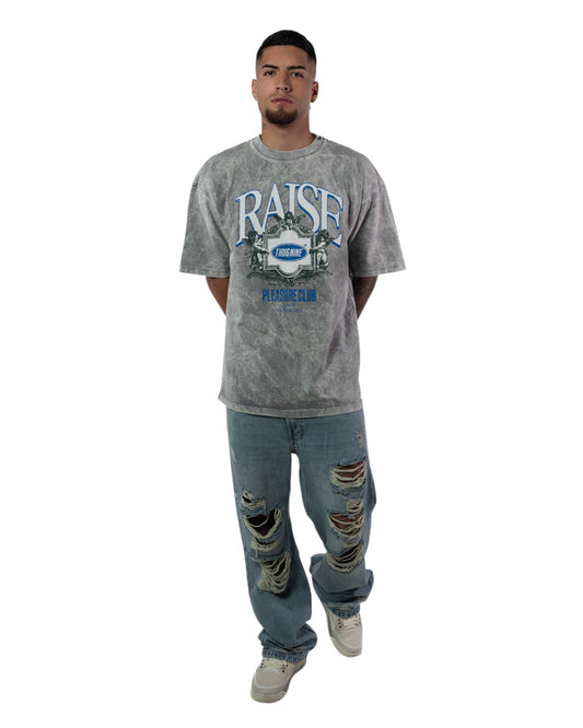 OVERSIZE ACID WASH RAISE
