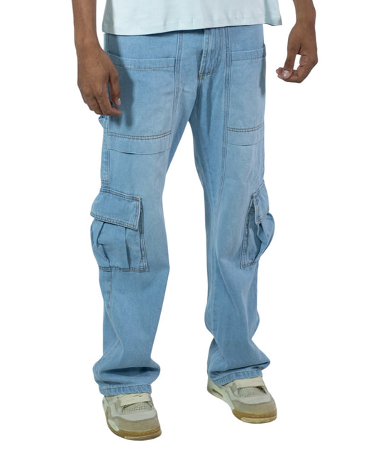 JEAN BAGGY AZUL CLARO