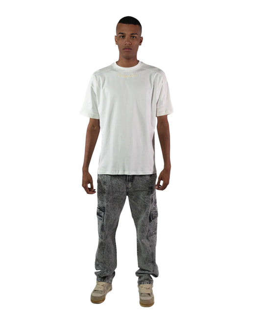 CAMISETA BÁSICA BLANCA NEW YORK