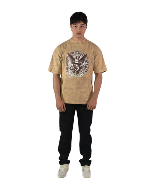 CAMISETA OVERSIZE ACID WASH ANGEL