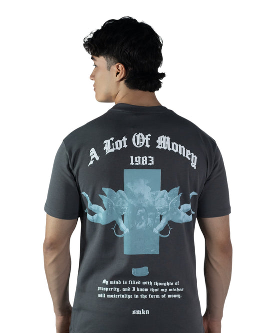 CAMISETA BASICA LOT OF MONEY