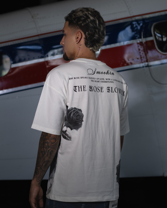 CAMISETA OVERSIZE ROSES