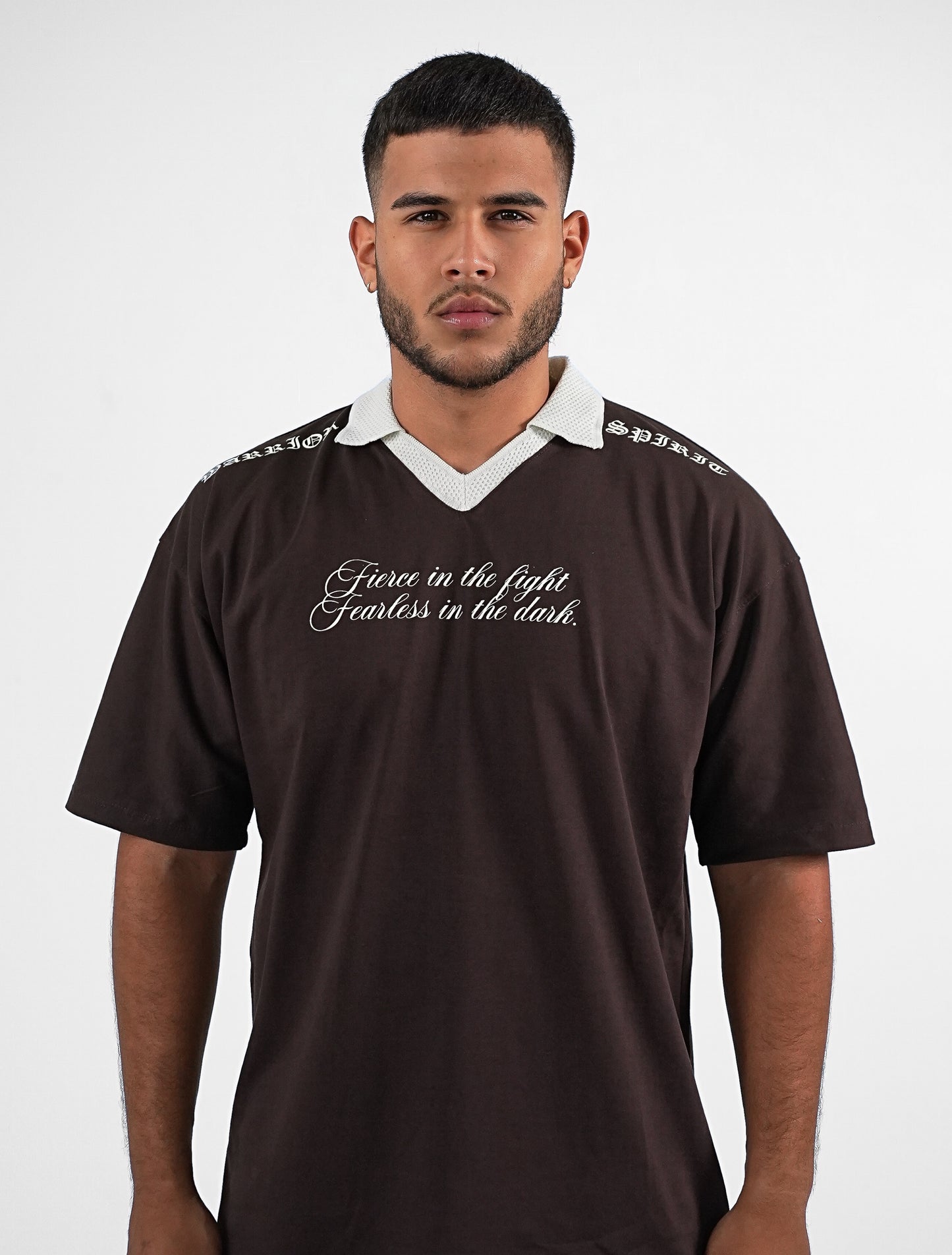 POLO SHIRT CAFE FEARLESS IN THE DARK