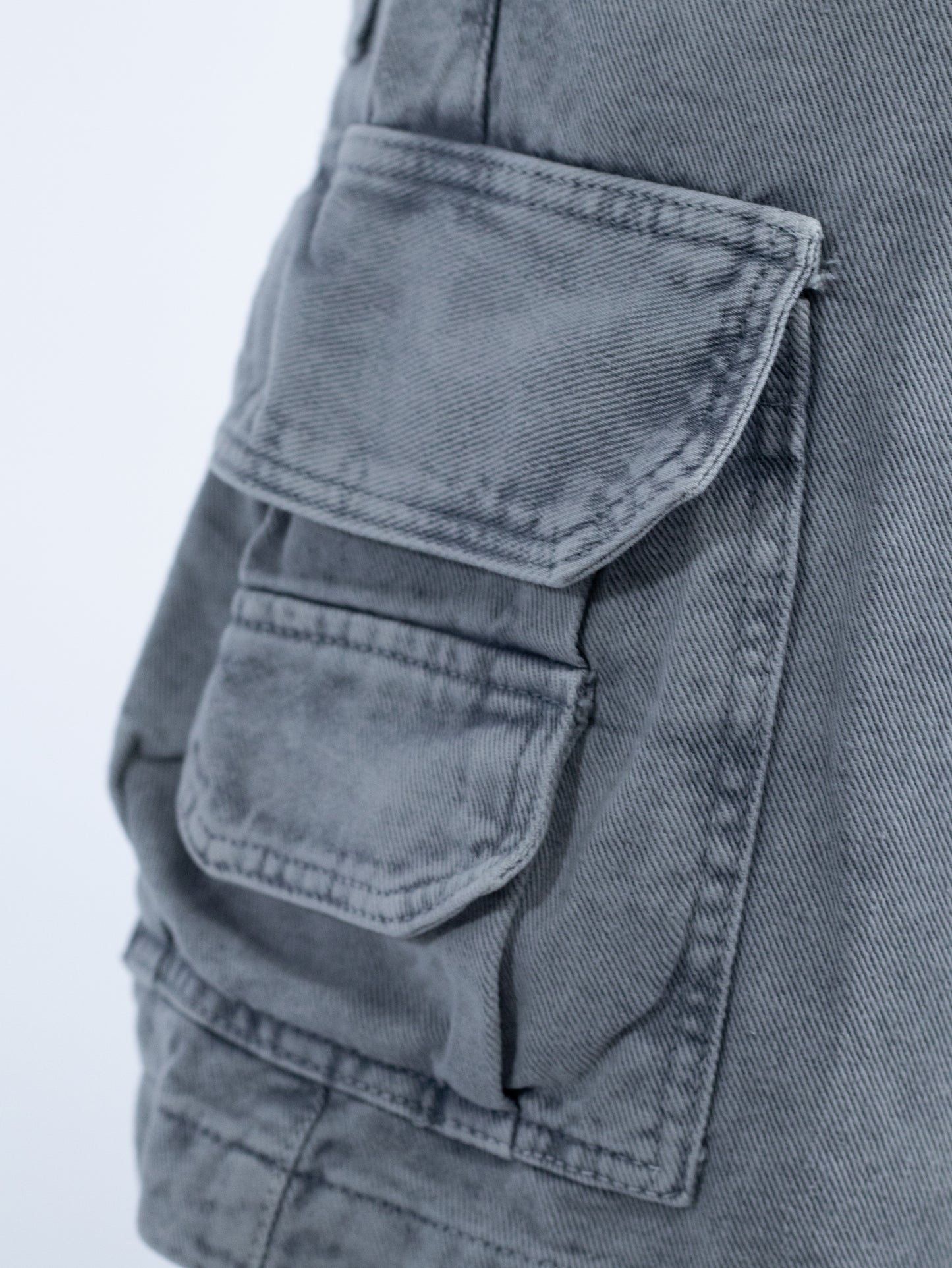 SHORT CARGO GRIS