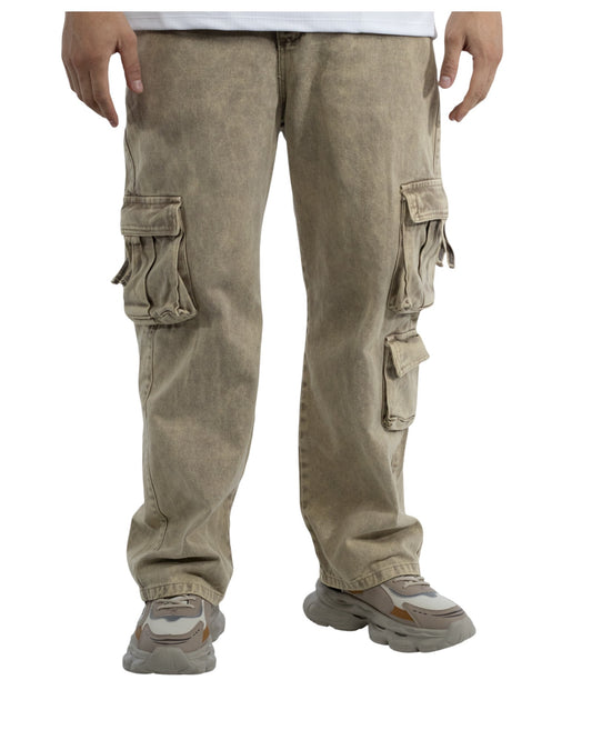 JEAN CARGO BEIGE