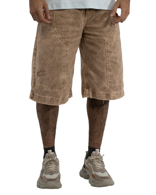 SHORT ACID WASH CAFE