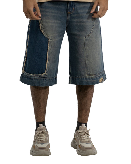 SHORT LARGO BOLSILLO ROTO