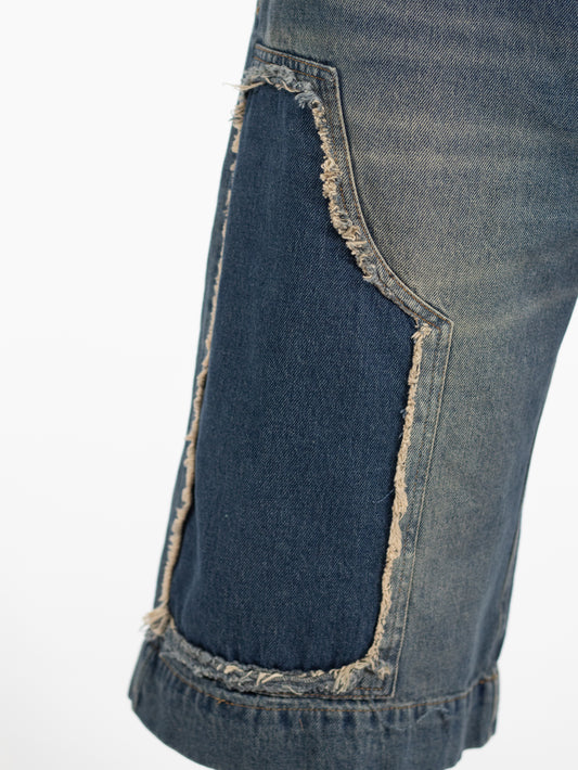 SHORT LARGO BOLSILLO ROTO