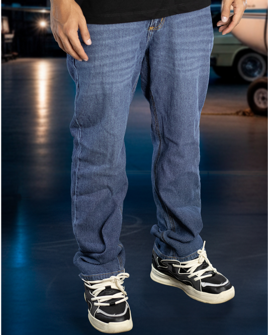 JEAN BAGGY AZUL RAYAS