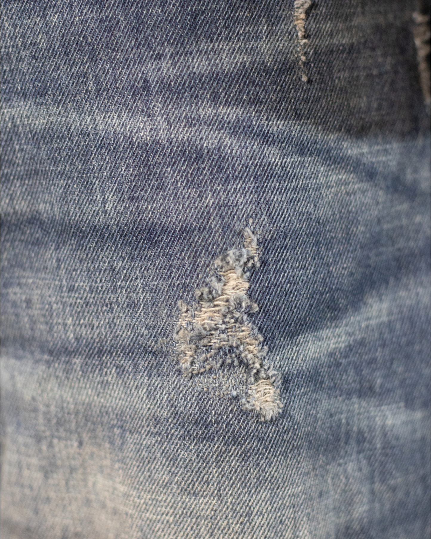 JEAN BAGGY OSCURO DESGASTE