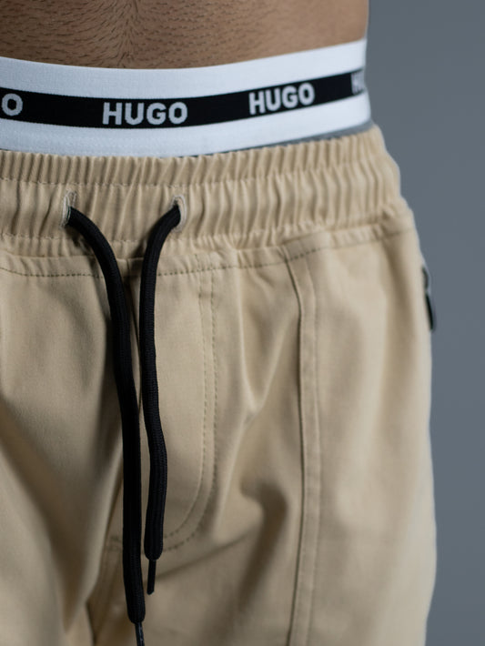 JOGGER BEIGE CIERRE DELANTERO