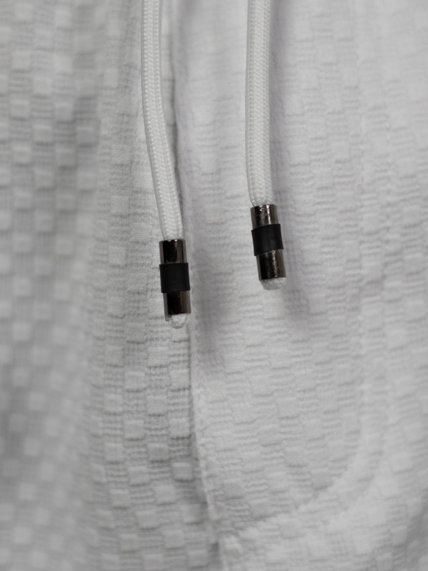 CONJUNTO BLANCO CUADROS TEXTURA