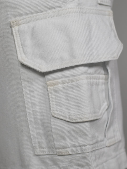 SHORT BLANCO CARGO