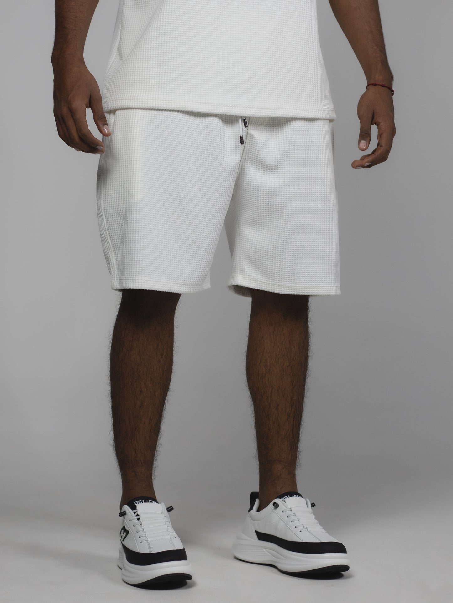 CONJUNTO OVERSIZE BLANCO CUADROS TEX