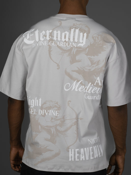 CAMISETA OVERSIZE HUMO ANGELES ETERNALLY