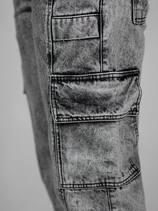 CARGO GRIS CORTE MITAD