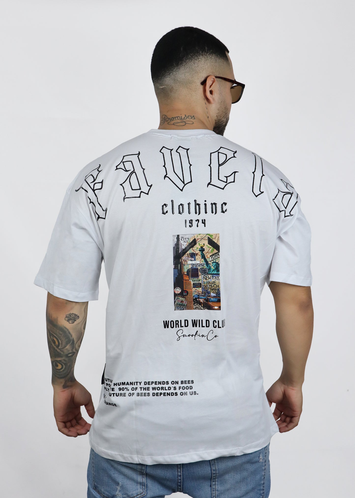 Camiseta oversize Favela