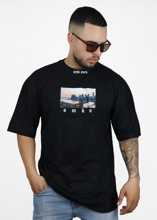 Camiseta oversize DTF New York