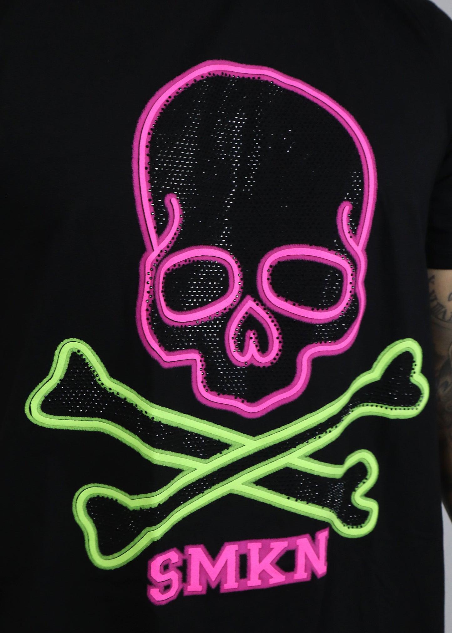 Camiseta pedreria Skull and Bones
