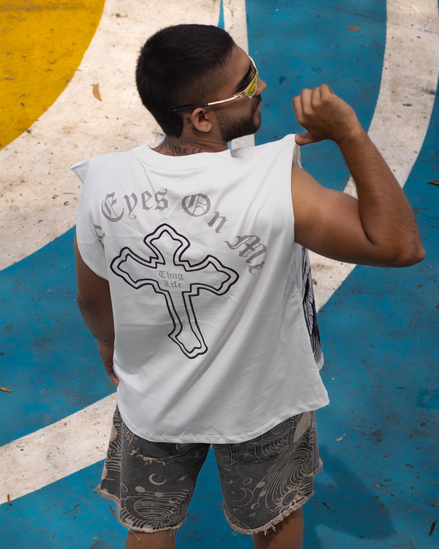 CAMISILLA BLANCA TUPAC