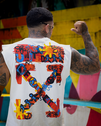 CAMISILLA BLANCA TAKE CARE