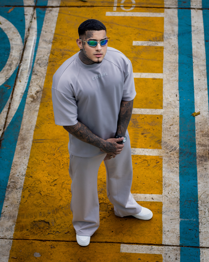 CONJUNTO GRIS CLARO
