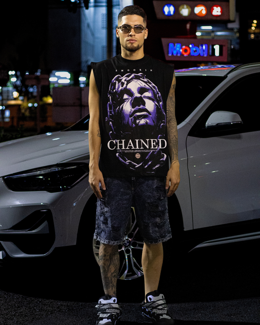 CAMISILLA OVERSIZE CHAINED