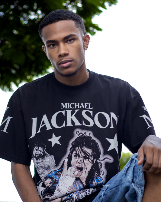 OVERSIZE NEGRA MICHAEL JACKSON