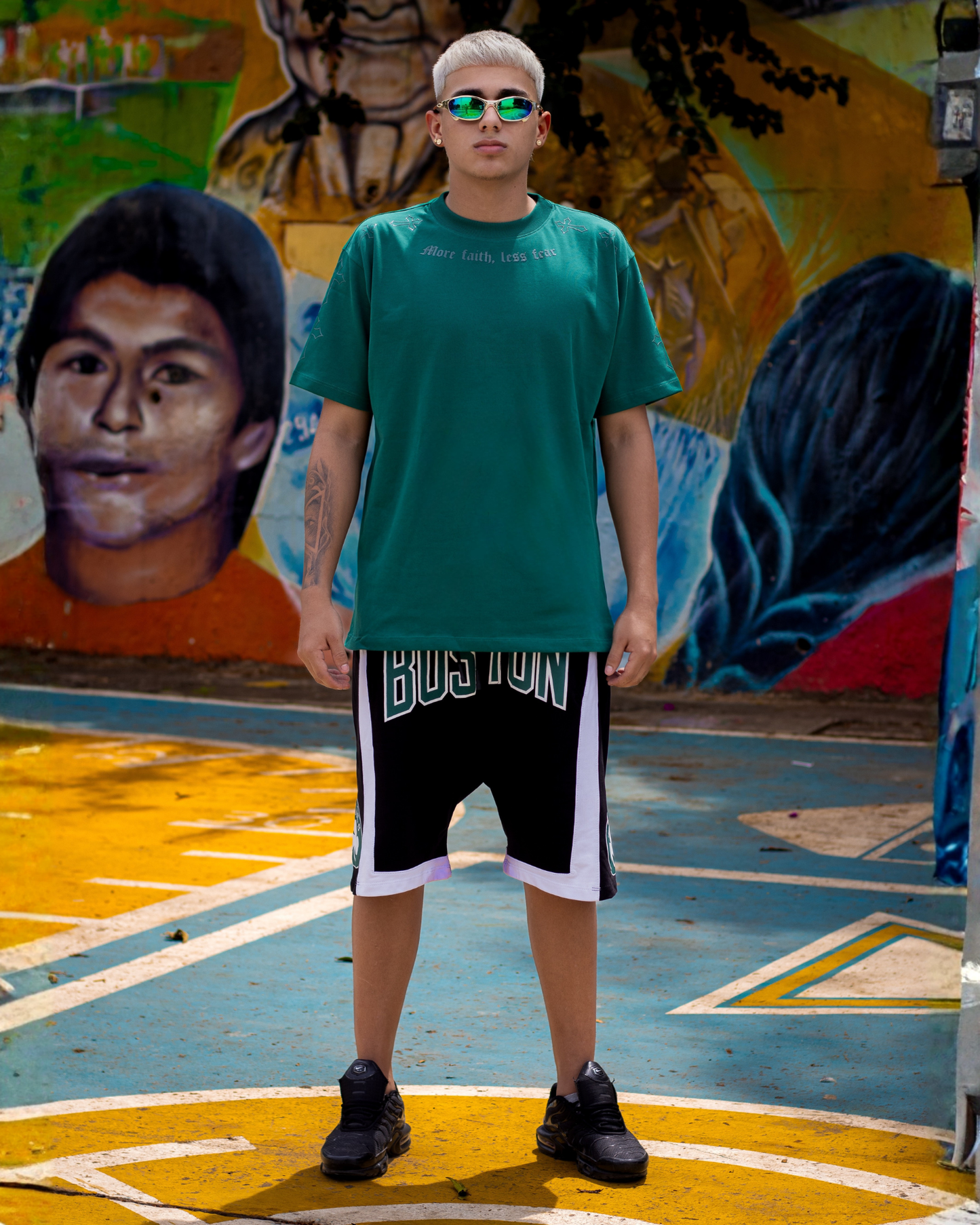 OVERSIZE VERDE CRUCES