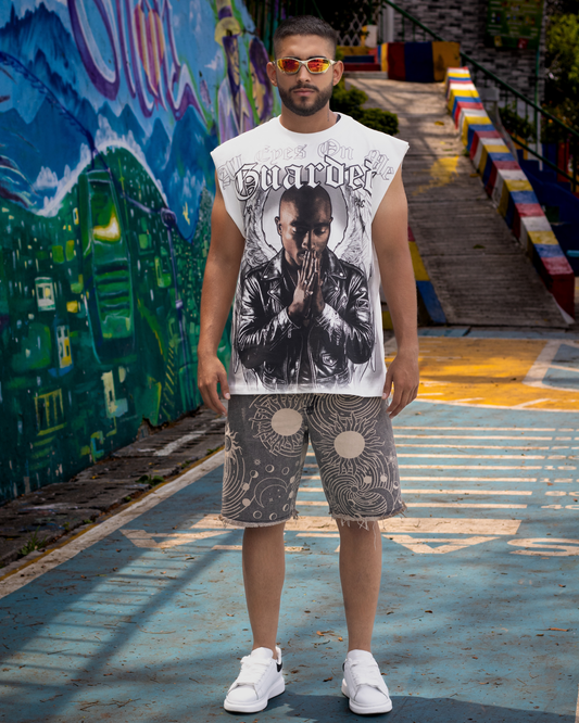 CAMISILLA BLANCA TUPAC