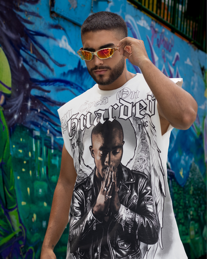 CAMISILLA BLANCA TUPAC
