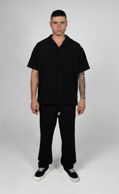 CONJUNTO CAMISA Y PANTALON NEGRO