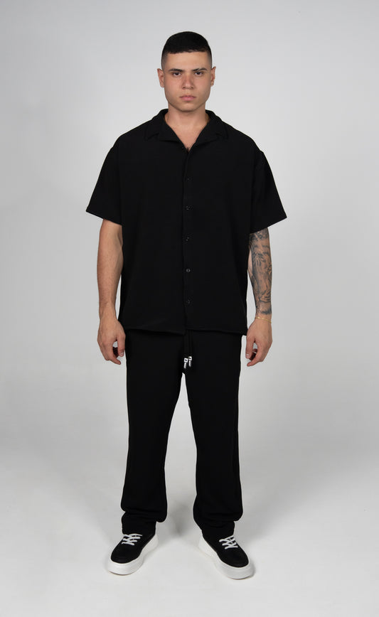 CONJUNTO CAMISA Y PANTALON NEGRO