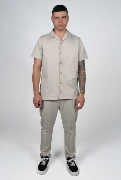 CONJUNTO CAMISA PANTALON HUMO