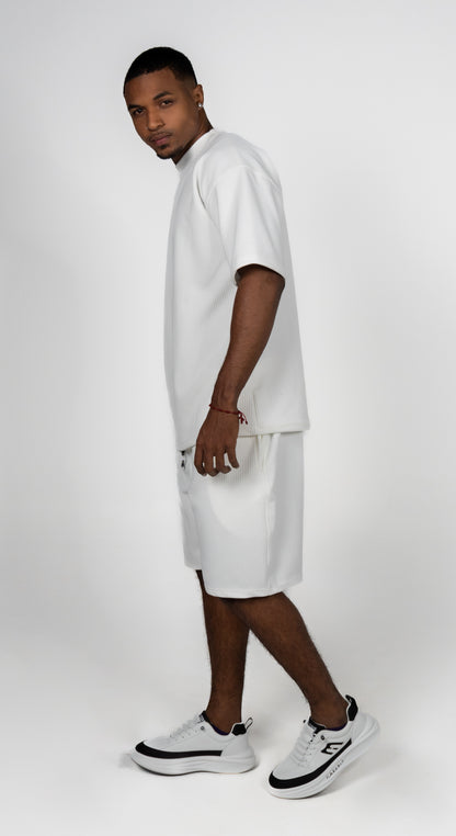 CONJUNTO OVERSIZE BLANCO CUADROS TEX