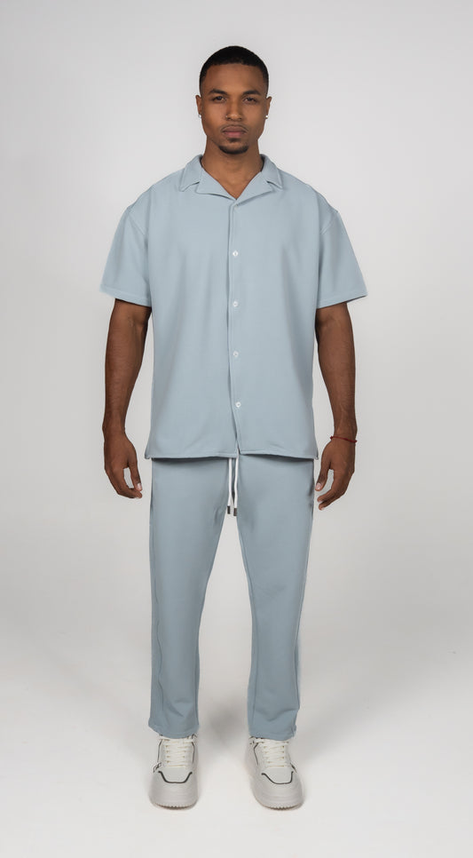 CAMISA CONJUNTO AZUL BEBE