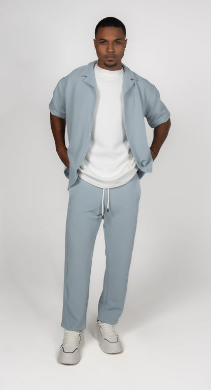 CAMISA CONJUNTO AZUL BEBE