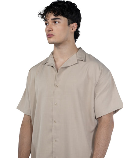 CONJUNTO BEIGE TEXTURA