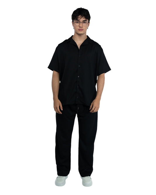 CONJUNTO NEGRO TEXTURA