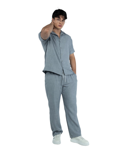 CONJUNTO AZUL TEXTURA