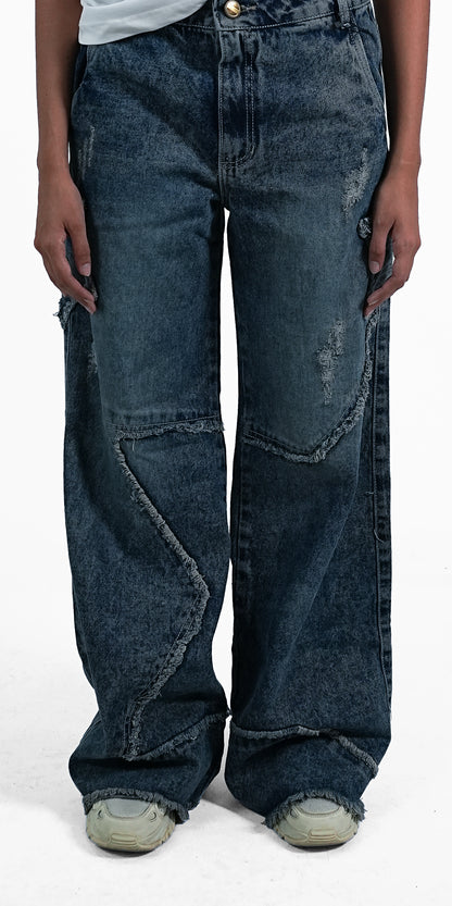 JEANS BAGGY STARS