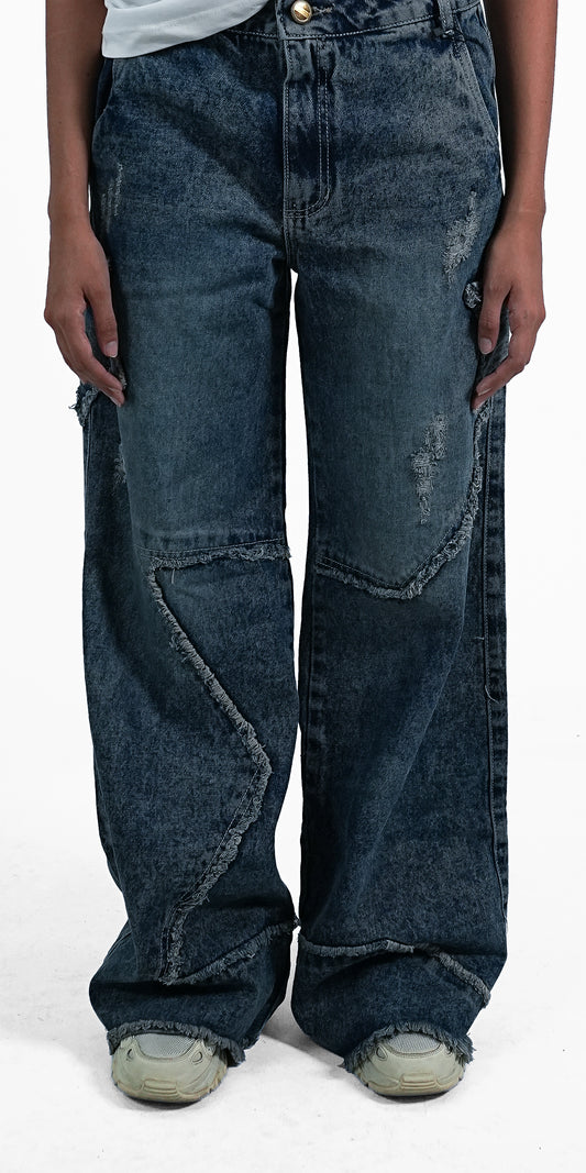 JEANS BAGGY STARS