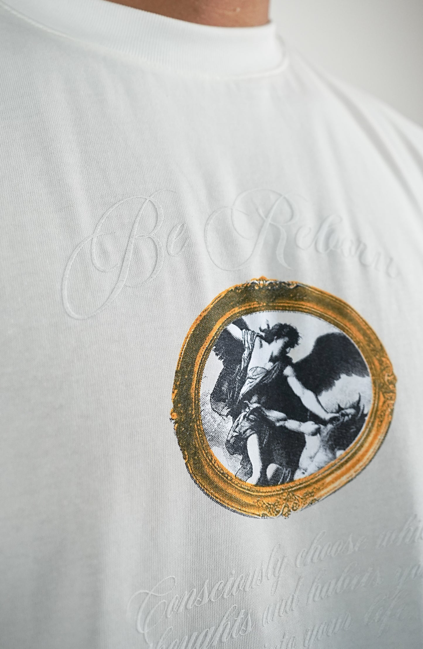 CAMISETA BLANCA OVERSIZE RENAISSANCE ARCHIVE